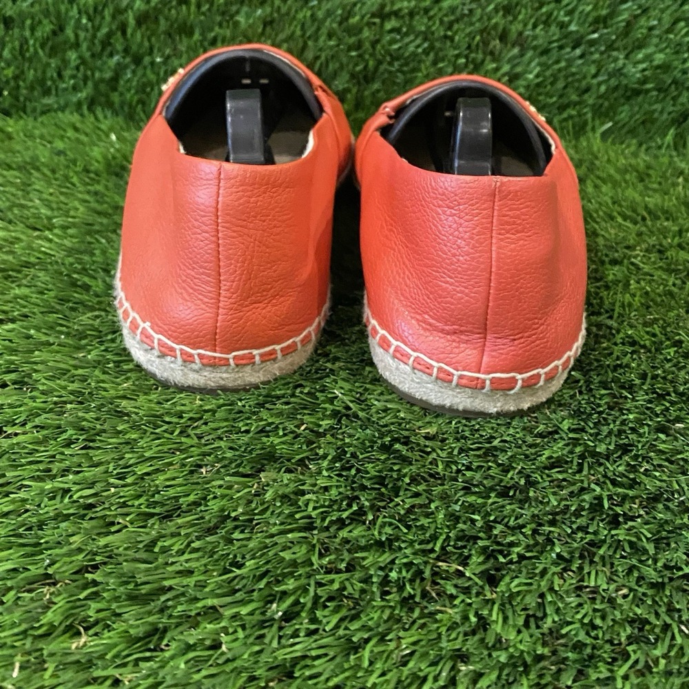 Michael Kors Kendrick leather slip-on espadrille flats* size 7.5 - Picture 6 of 11